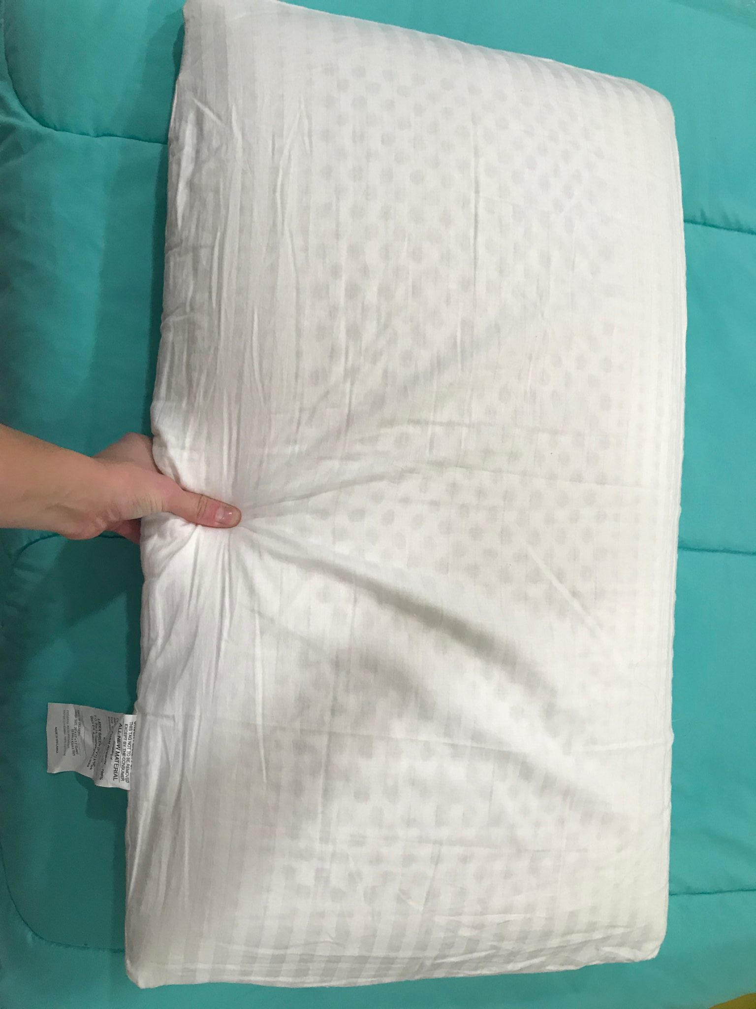 Plushbeds Solid Latex Pillow Review Mattresses